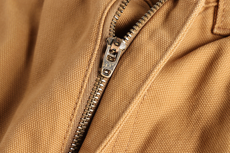 GrogeousBen Close-fitting pearl sail woven men's casual pants American retro trend splicing design sense workwear long pants.