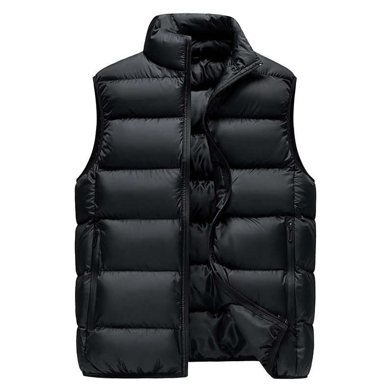 GorgeousBen Hot Sale Winter Windproof 100%Polyester Down Jacket Quilted Lightweight Jackets Vest For Men Men's Gilet