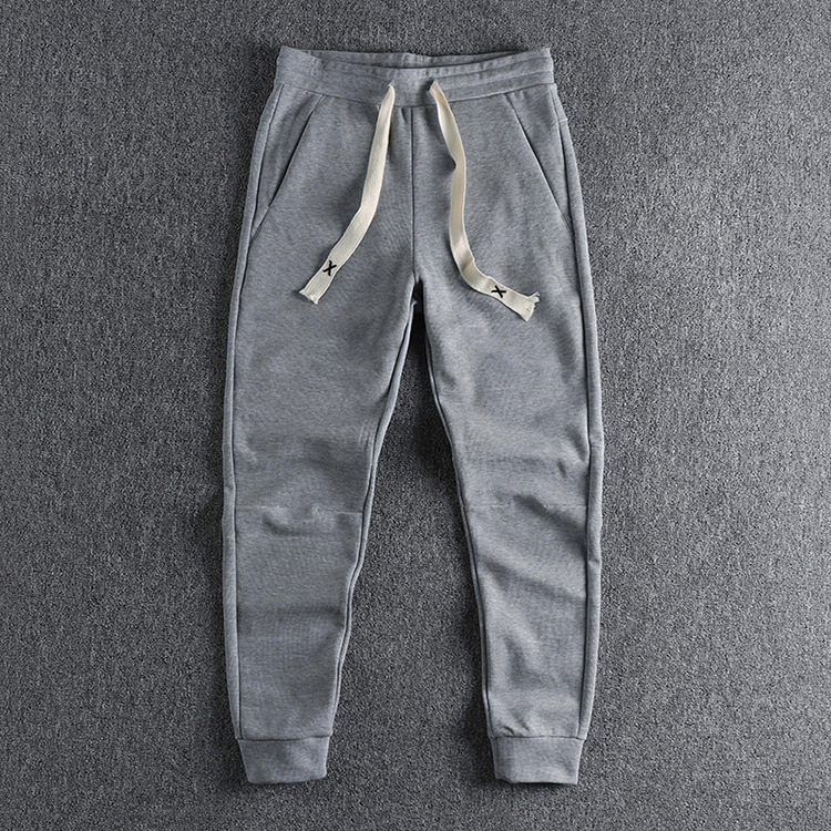 GorgeousBen Men's high quality Casual Jogger Track Pants Patchwork Elastic Waistband Mens Stacked Sweatpants For Men