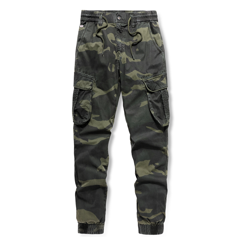 GORGEOUSBEN MEN'S GARMENT DYED CARGO PANTS PK001