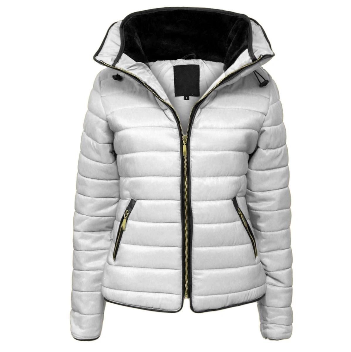 GorgeousBen ladies puffer jacket with hooded  BN2203