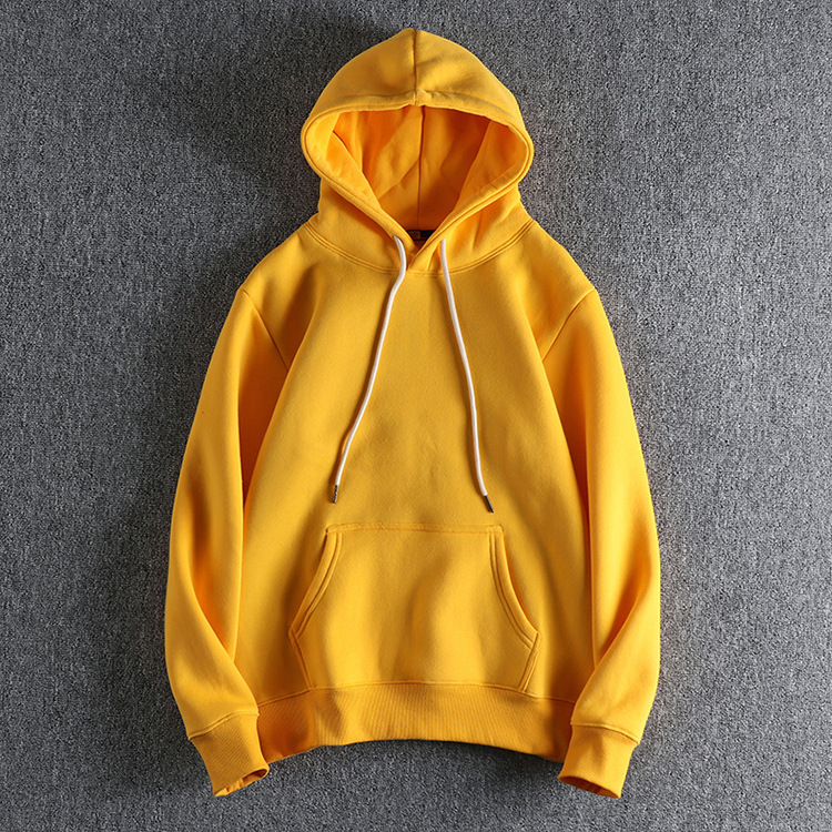 GorgeousBen Men's winter fleece blank plain cotton hoodies  high quality hoodies