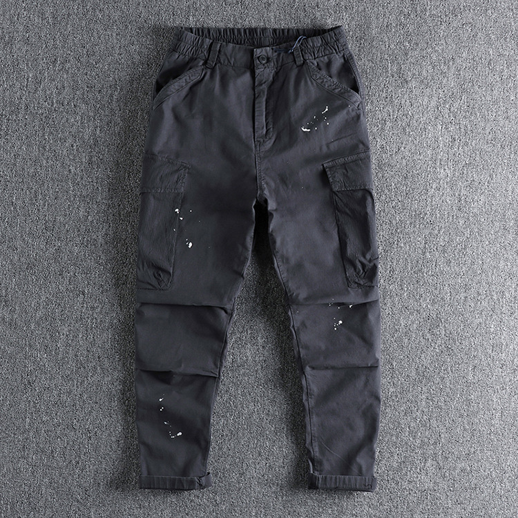 GorgeousBen Men's High Quality  Cargo Pants Tactical Outdoor Casual Fitness Long Trousers Multi Pocket