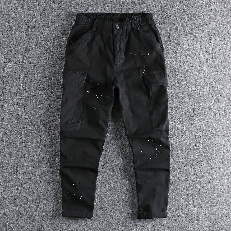 GorgeousBen Men's High Quality  Cargo Pants Tactical Outdoor Casual Fitness Long Trousers Multi Pocket