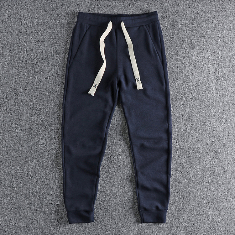 GorgeousBen Men's high quality Casual Jogger Track Pants Patchwork Elastic Waistband Mens Stacked Sweatpants For Men