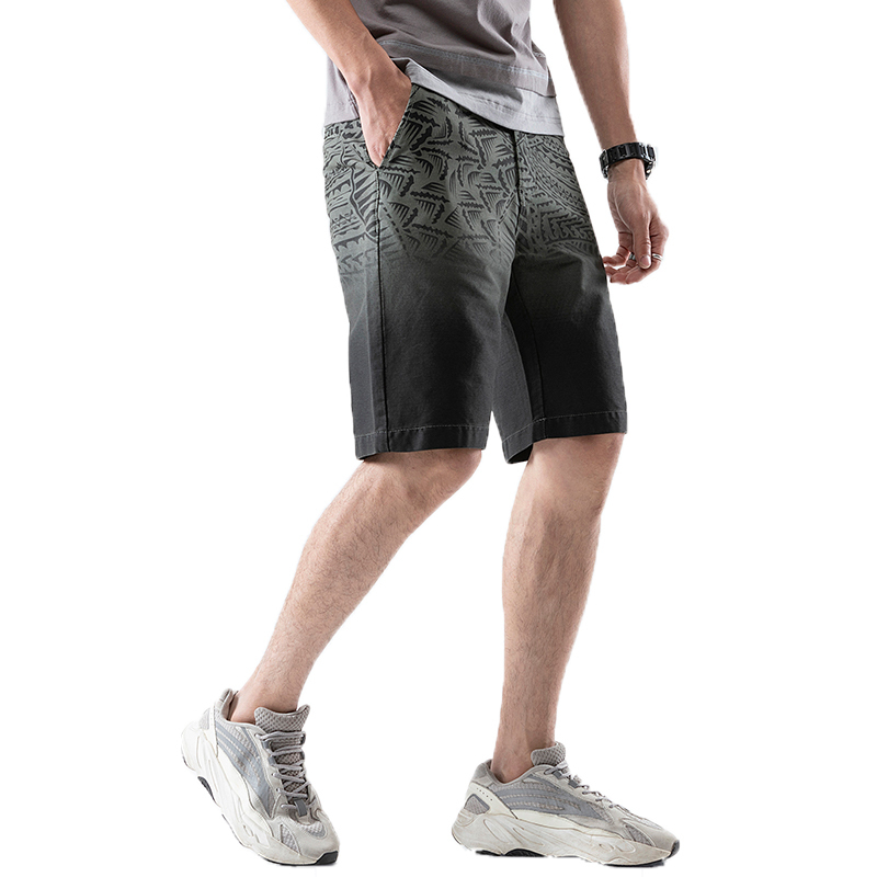 Men Chino Shorts Graphic Ethnic Styles