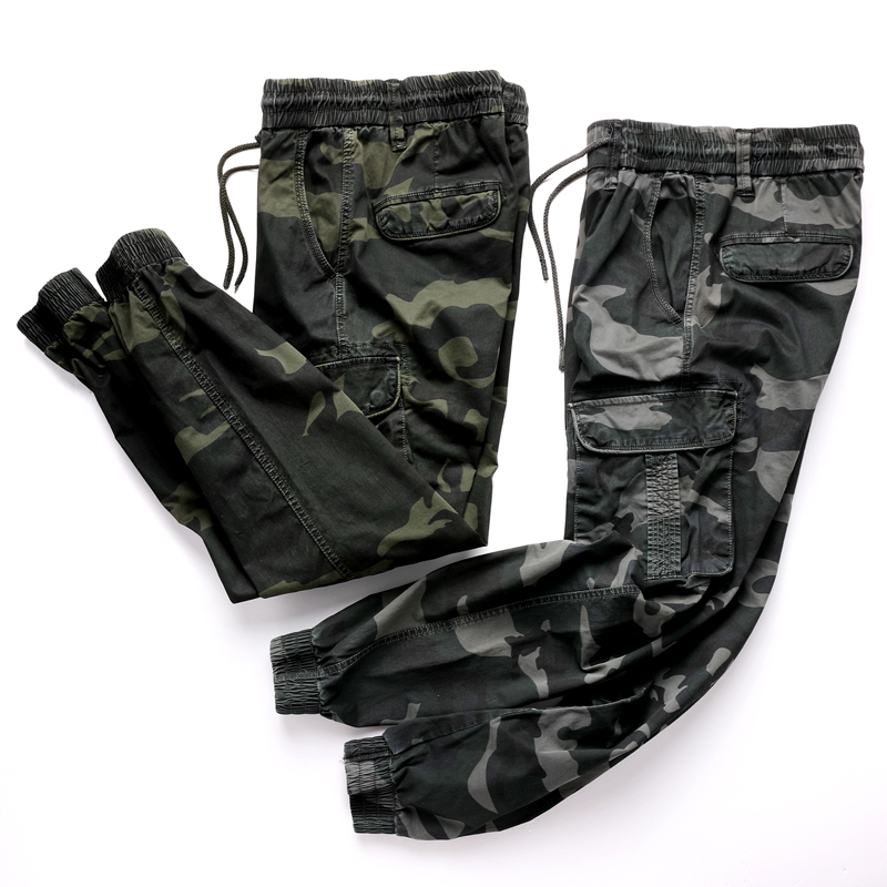 GORGEOUSBEN MEN'S GARMENT DYED CARGO PANTS PK001
