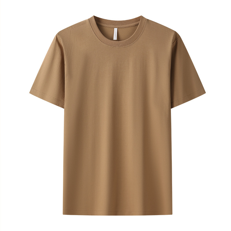 GorgeousBen Good price cotton breathable quick-drying and sweat-absorbing round neck short-sleeved men's T-shirt for summer outdoor