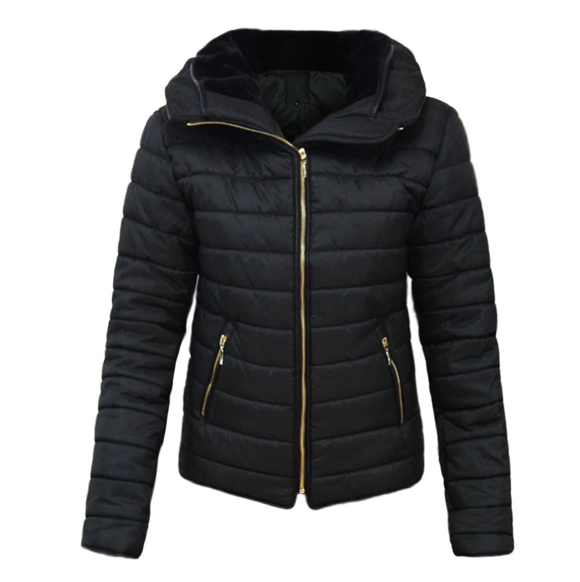 GorgeousBen ladies puffer jacket with hooded  BN2203