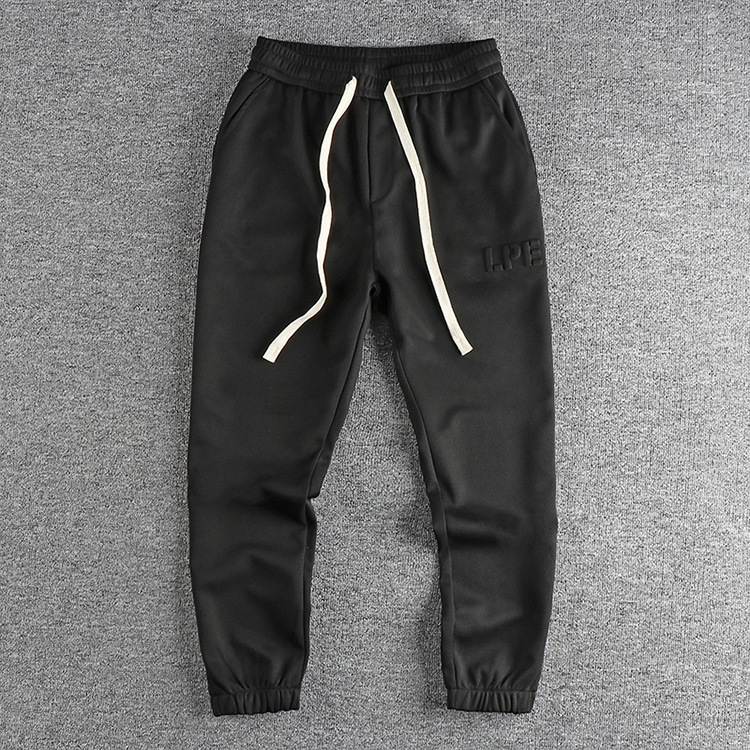 GrogeousBen Men's  Mens Sweat Pants Athletic Embossed Design Cotton Men Jogging Pants Sweatpants