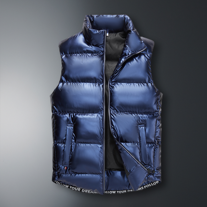GorgeousBen   men's vests waistcoats Sleeveless coat warm down cotton plus size men's vests winter coat men