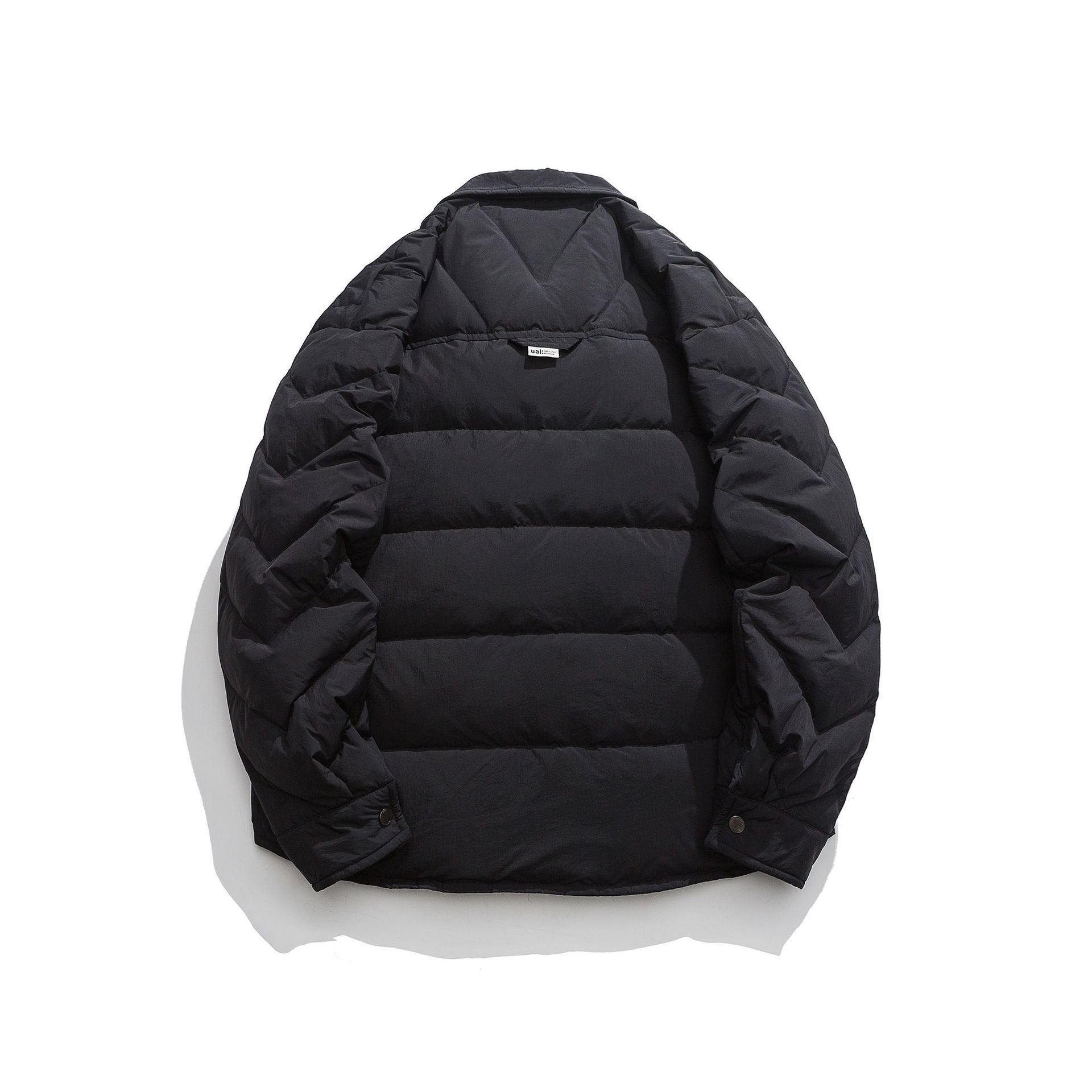 GorgeousBen  Unisex American retro winter design sense original down jacket thick warm white duck down light and versatile.