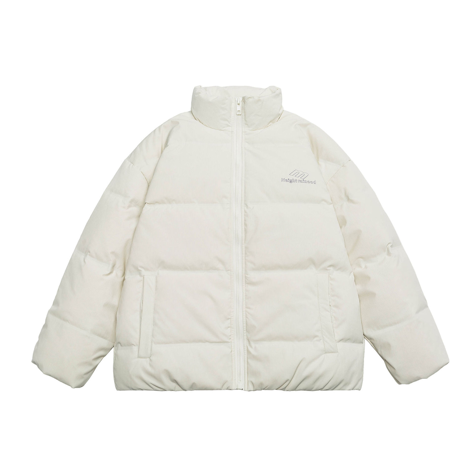 GorgeousBen  Unisex  winter down jacket  new style men's trendy plus size white duck down work jacket.