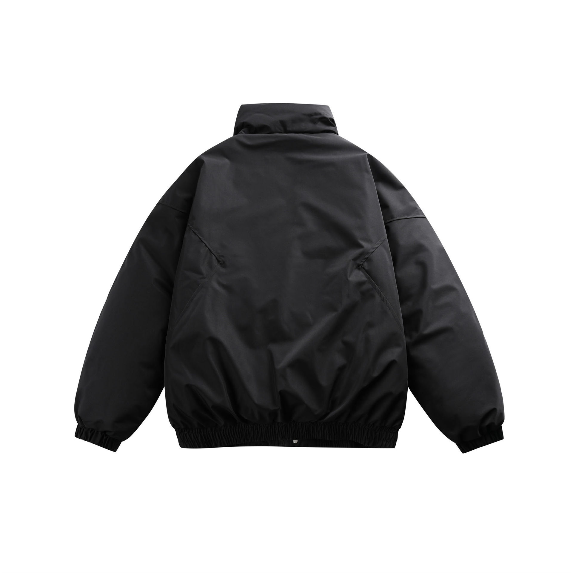 GrogeousBen American high street stand-up collar embroidered deconstructed down jacket for men, trendy and handsome windproof and warm winter clothing, 2025 new.