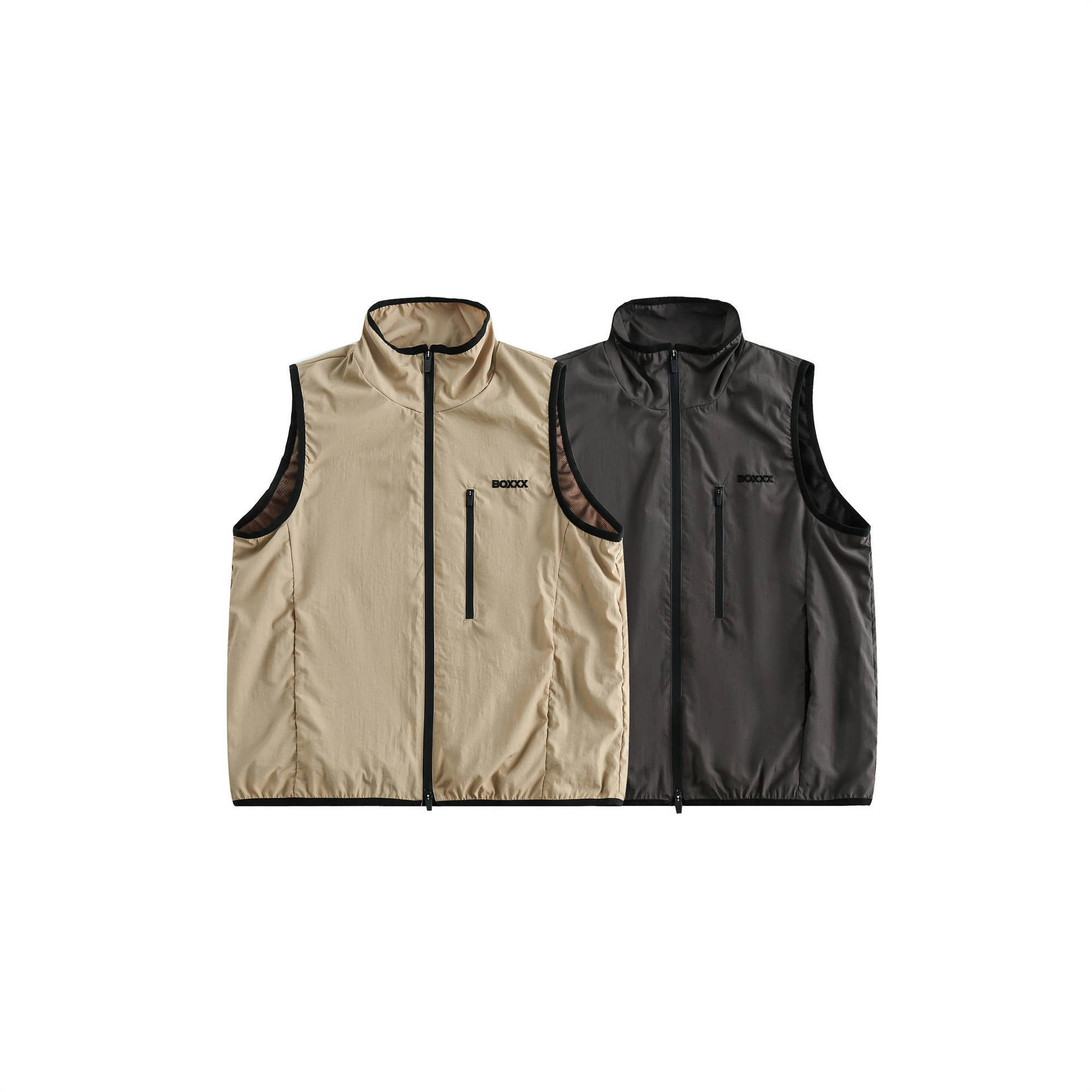 GorgeousBen  Unisex 2024 new retro mountain outdoor embroidered vest for men and women, spring loose  casual couple jacket.