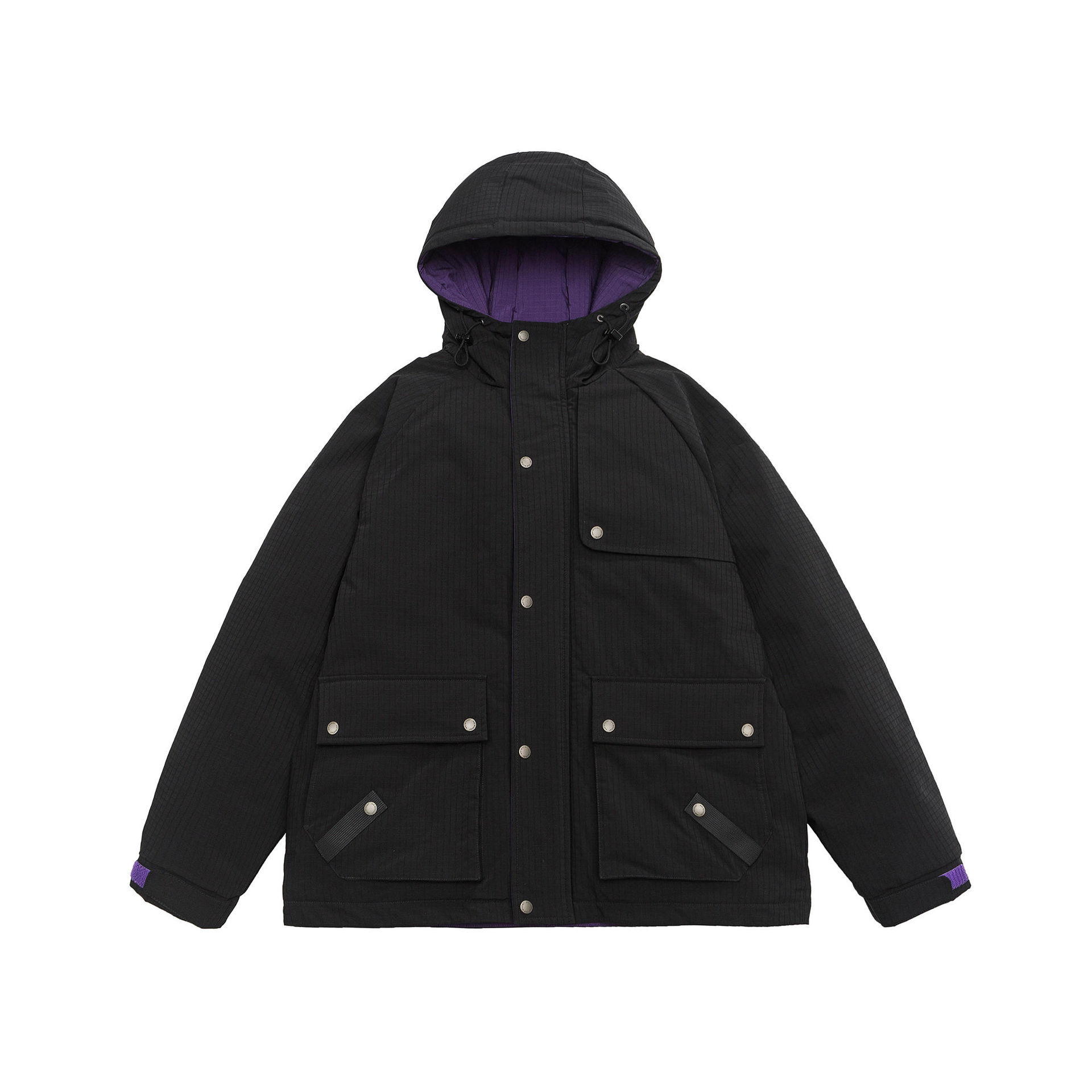 GorgeousBen  Unisex Vintage loose down jacket, winter mountain cityboy workwear coat,  hooded casual and warm.