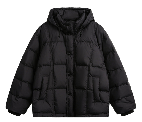 GrogeousBen 2024 New National Trend Down Jacket for Men, Winter Thickened Hooded Parka Warm Coat.
