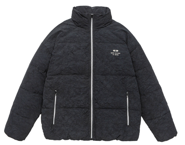 GrogeousBen Down jacket men's plus size 2024 winter new item stand collar outdoor loose short warm jacket