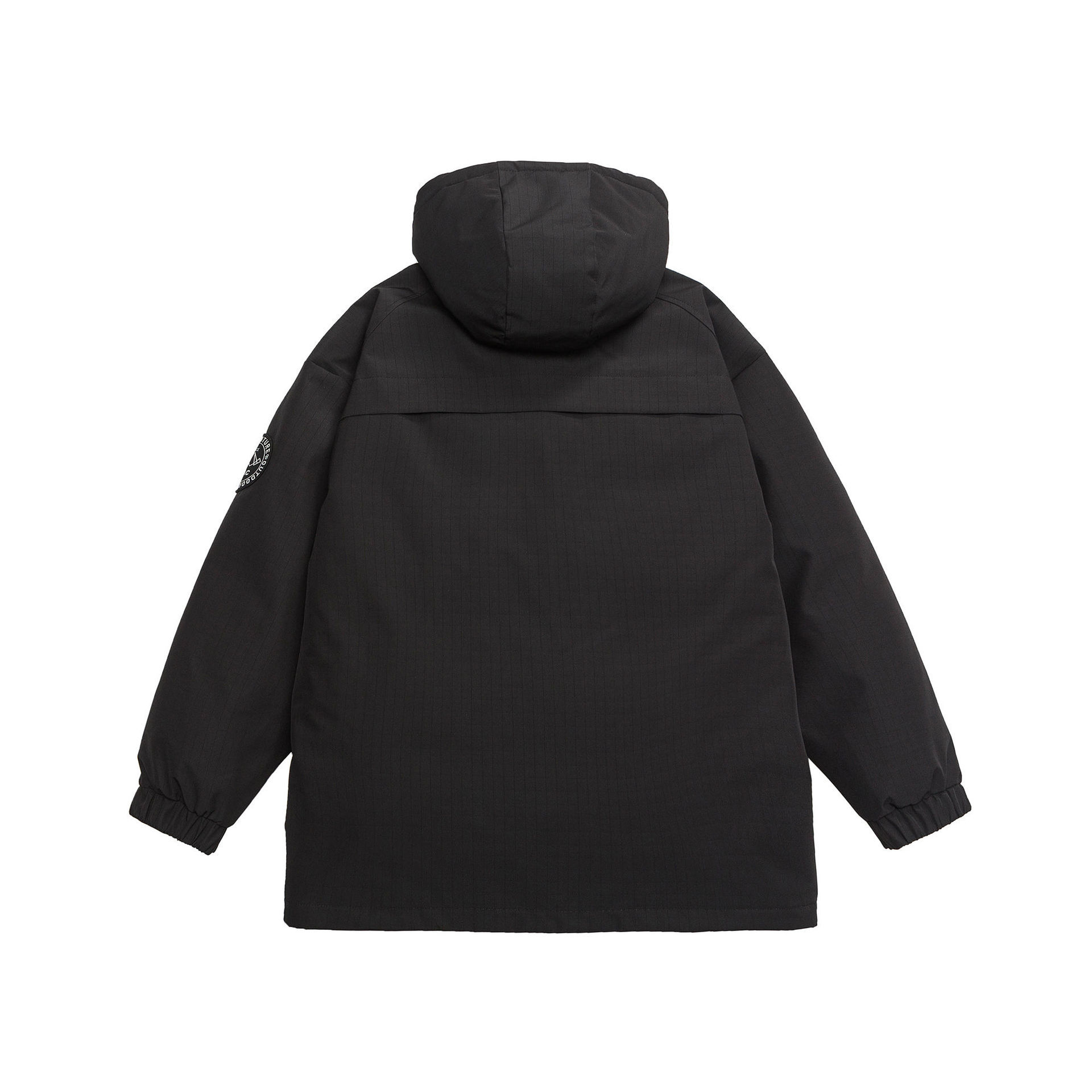 GorgeousBen  Unisex Winter mid-length down coat Loose and thick white work jacket Plus size.