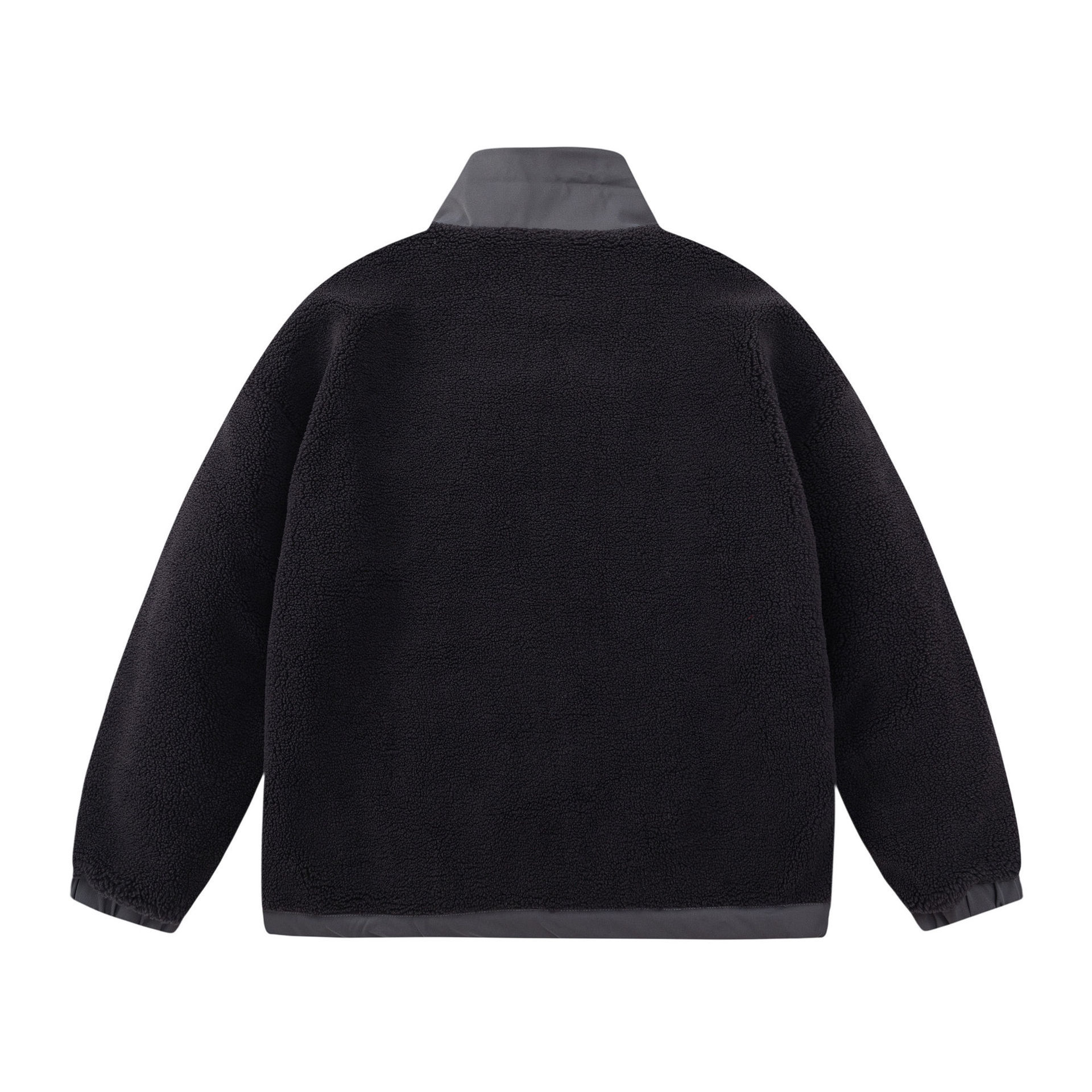 GorgeousBen  Unisex American style trendy lamb wool coat, loose fit with added lining and thick design, fashionable cotton jacket for winter.