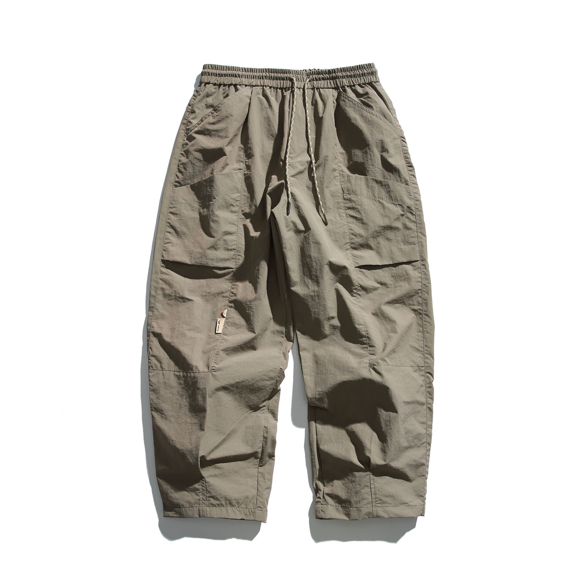 GorgeousBen   Unisex 2024 new American retro solid color straight workwear assault pants men's spring outdoor functional wind leisure mountaineering pants