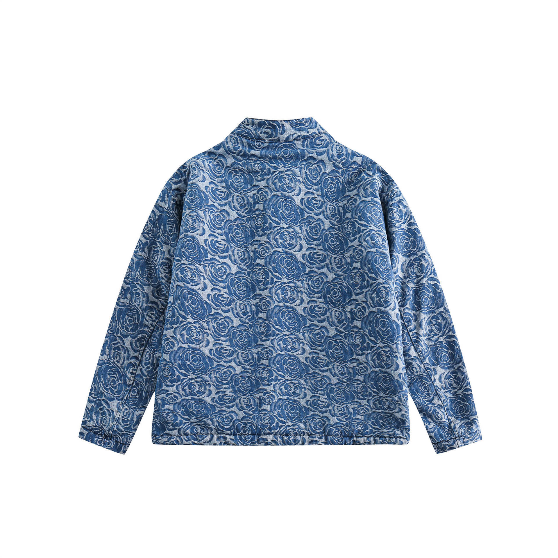 GorgeousBen  Unisex new Chinese-style denim cotton coat for women, warm cotton-padded jacket for autumn and winter, couple's style.