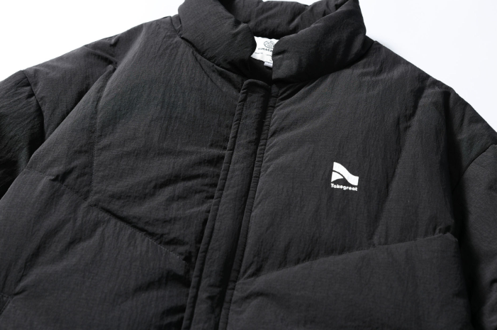 GorgeousBen 2025 Winter New Round Corner Stand Collar Down Jacket Men's Trendy Brand Basic Versatile Casual 90 White Duck Down Warm