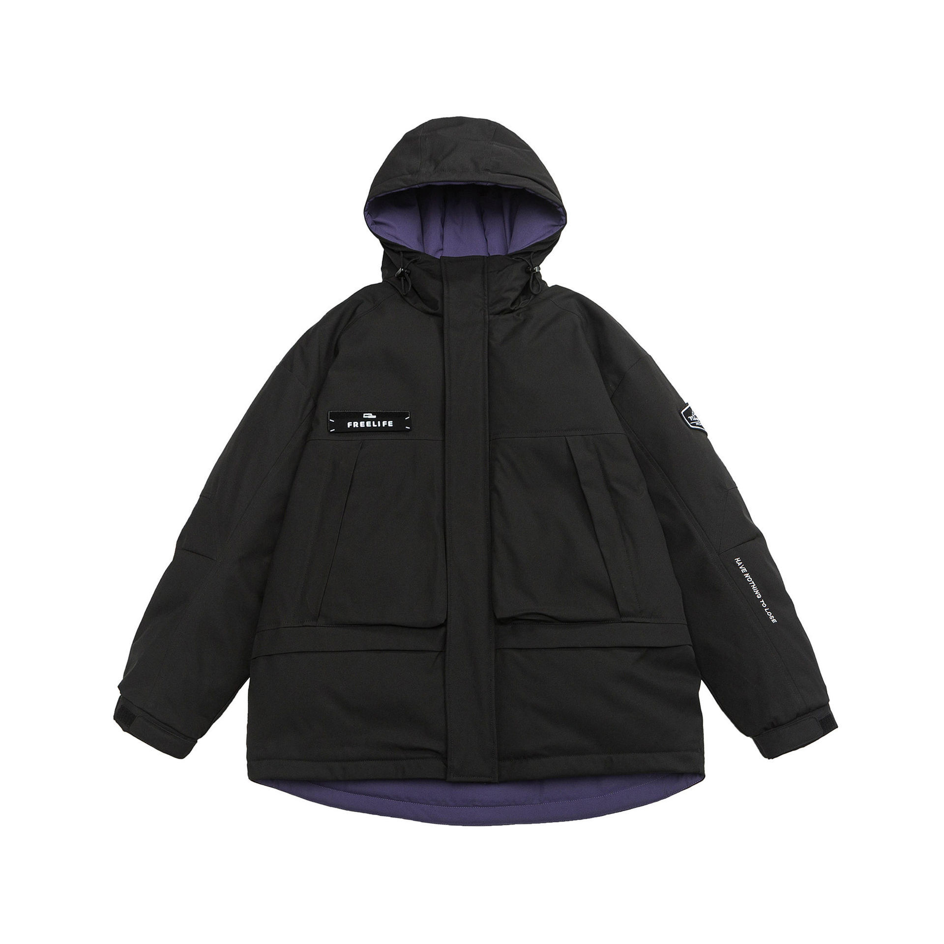GorgeousBen  Unisex  Men's and couple's plus size down jacket for workwear, thickened for warmth, men's assault jacket for winter.