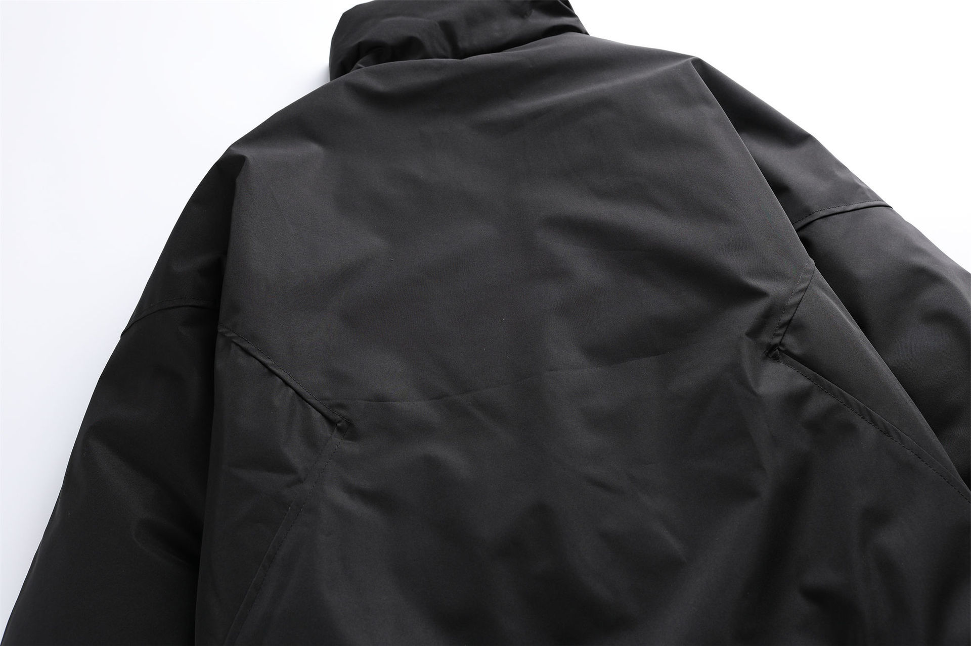 GrogeousBen American high street stand-up collar embroidered deconstructed down jacket for men, trendy and handsome windproof and warm winter clothing, 2025 new.