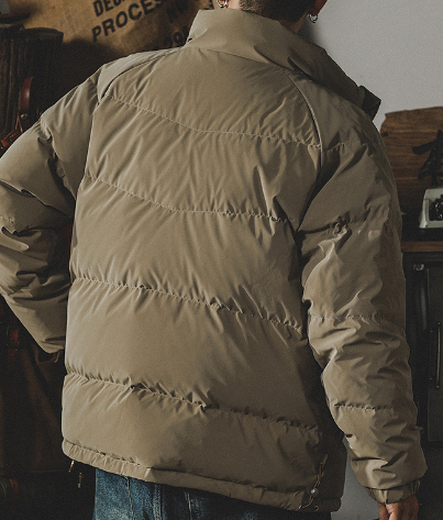 GrogeousBen New national standard down jacket men's winter trend brand fashion trend loose thick bread suit men's coat.