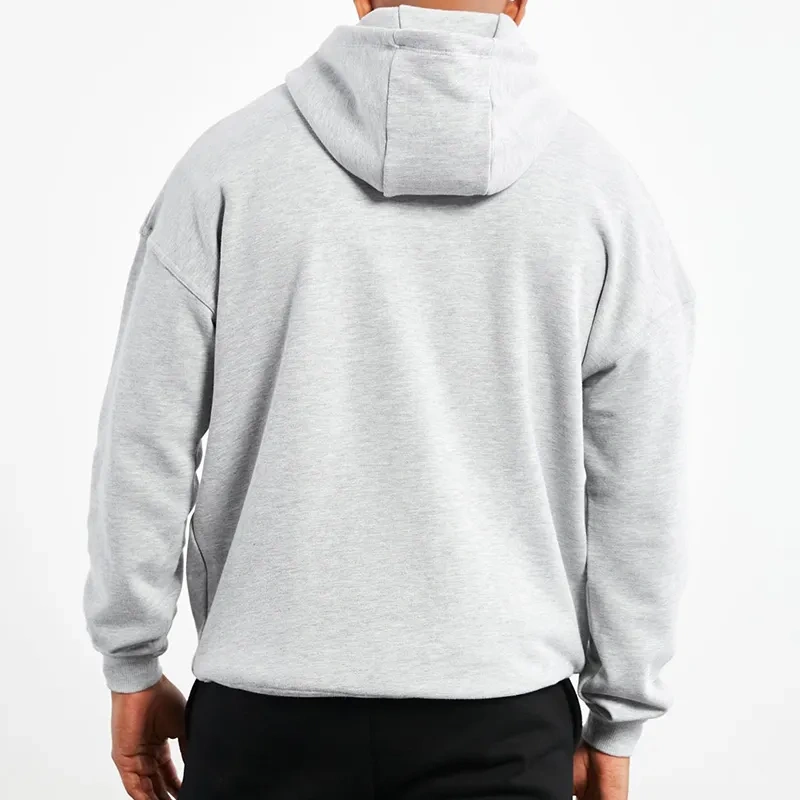 GorgeousBen Hoodie Puff Printing Heavyweight Boxy Men's Double Layer Oversized 400gsm Luxury Pullover Cotton Cropped Custom Hoodies