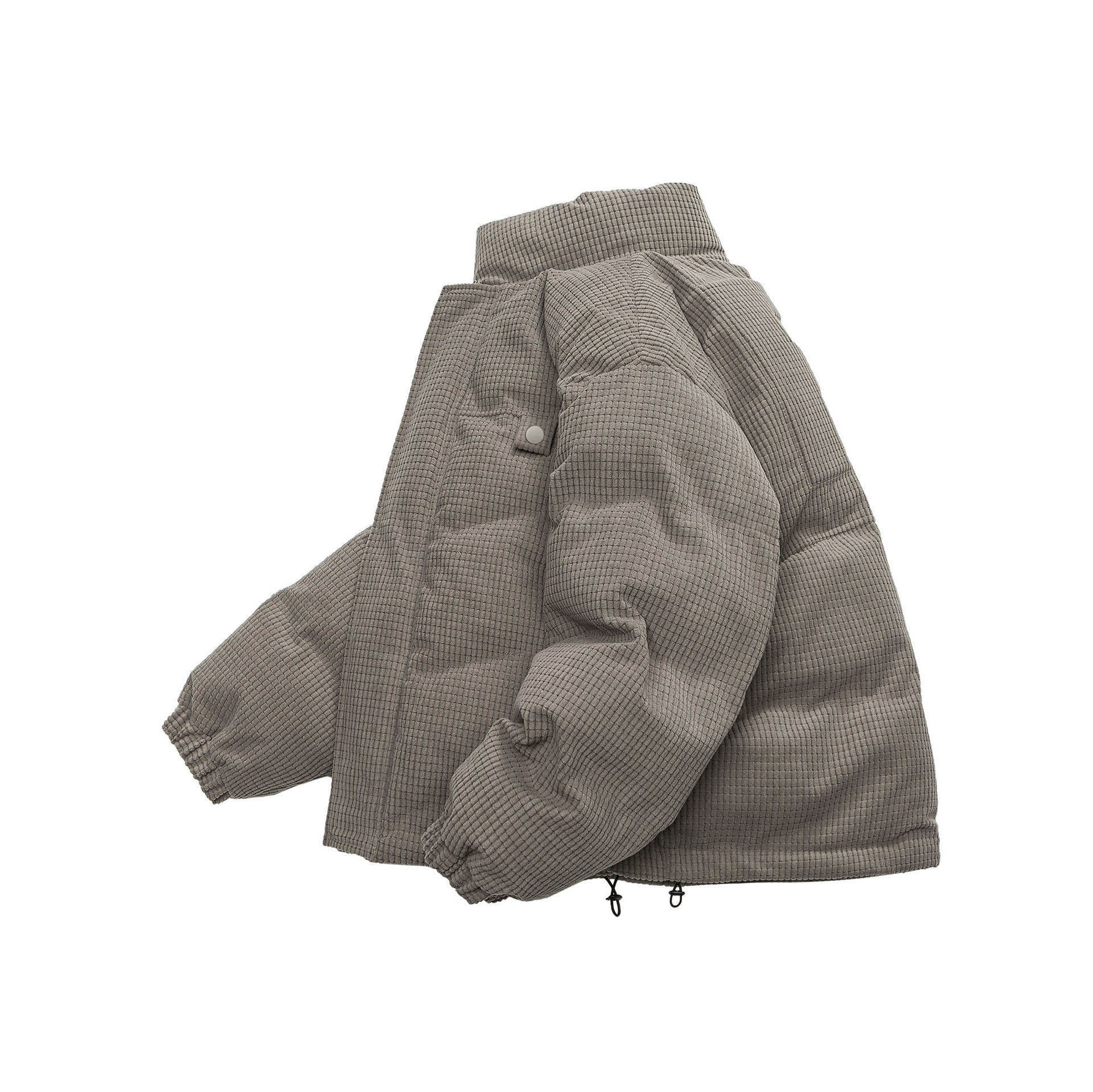 GorgeousBen  Unisex High-quality stand-up collar brand cotton-padded jacket , short casual and loose-fitting in winter, versatile high street bread clothing.