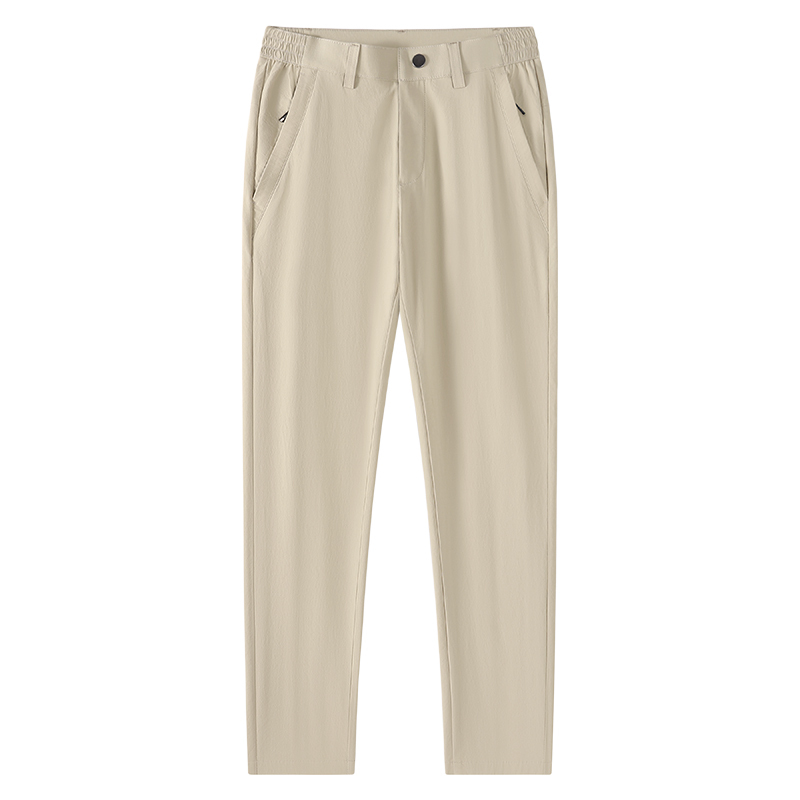 GrogeousBen 2024 Men's Ice Silk  Thin Loose Breathable Quick Dry Sports Versatile Casual Trend Mens Jogging Running Pants