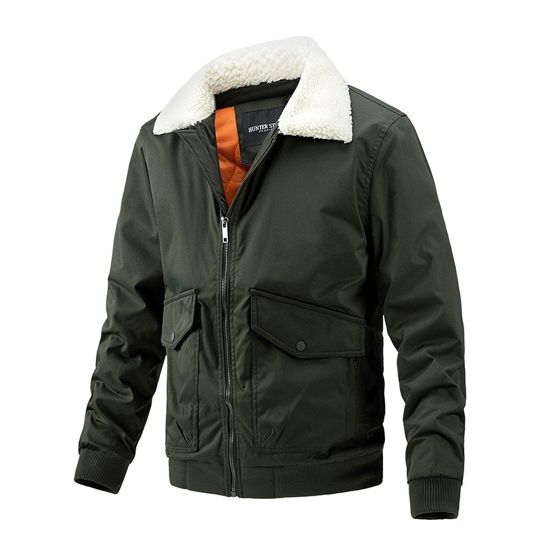 GrogeousBen  Men's High Quality Big Fur Collar Bomber Jackets New Style Men's Plus Size Goose Down Jacket Outdoor Winter Jackets