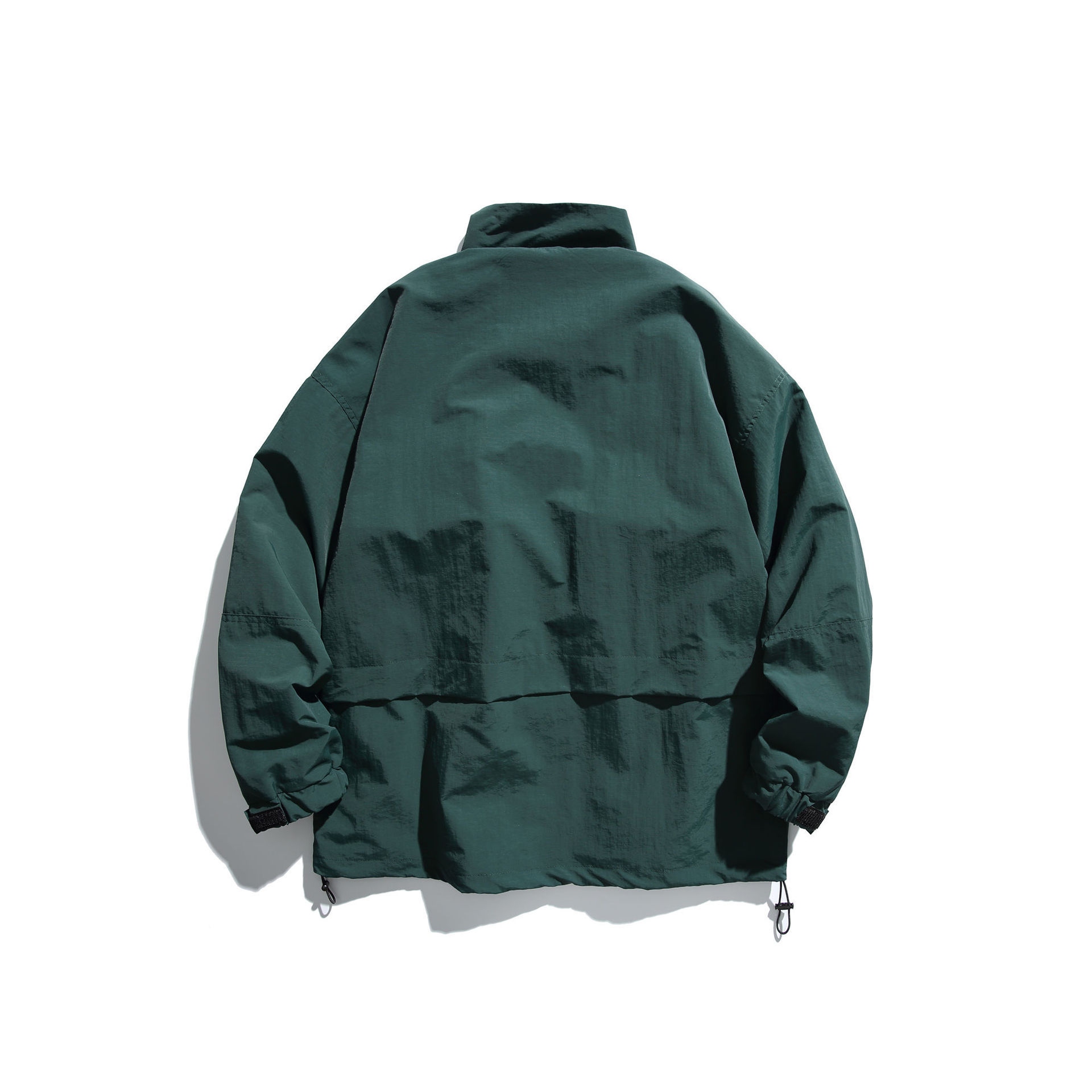 GorgeousBen   Unisex 2024 new trendy retro color-blocked multi-pocket work jacket men's spring and autumn windproof stand-up collar assault jacket coat
