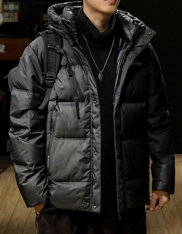 GorgeousBen Thickened down jacket men 90% white duck down American outdoor casual coat autumn and winter warm bread clothing.