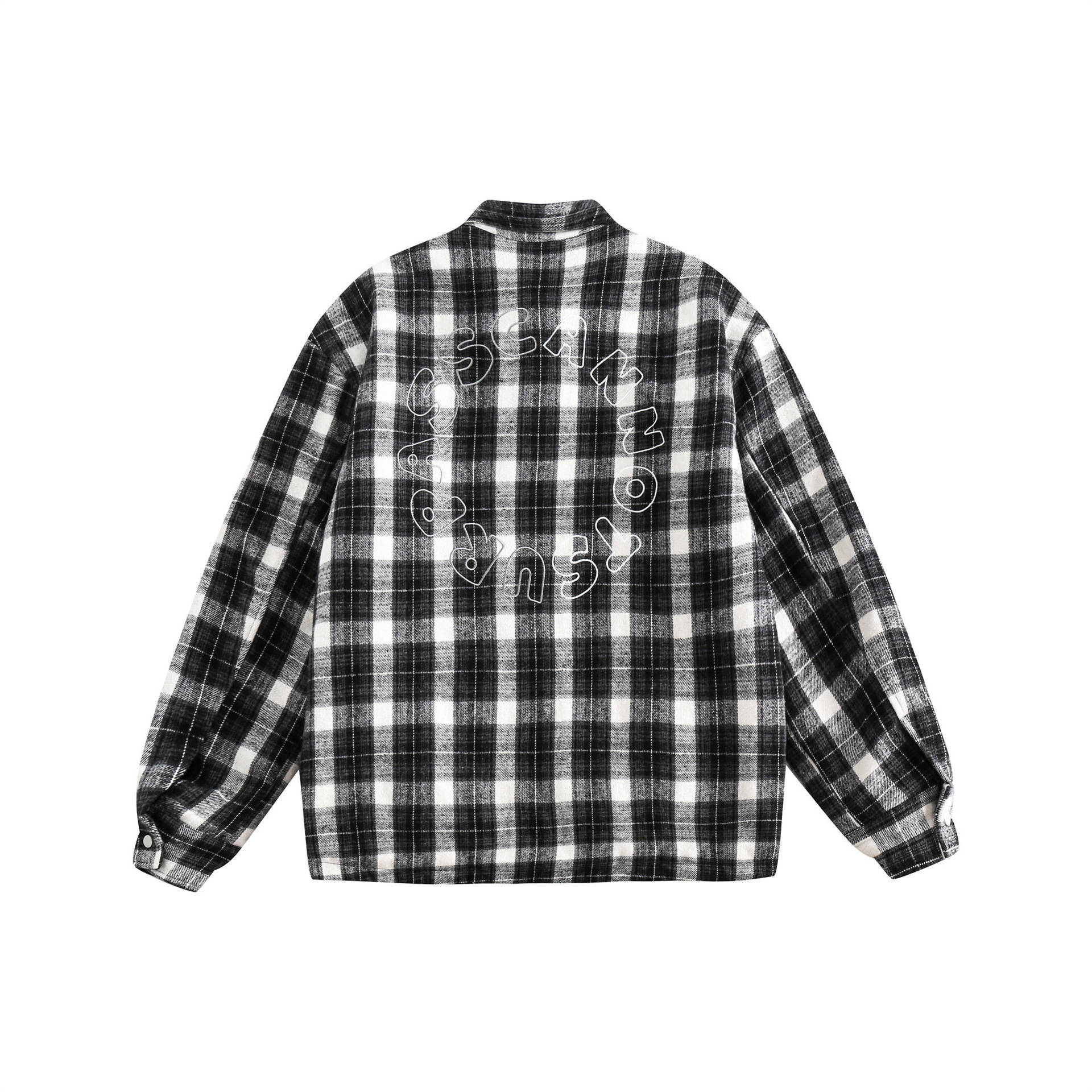 GorgeousBen  Unisex Cotton shirt jacket with cotton lining, warm cotton shirt, couple plaid shirt, lightweight with added cotton.