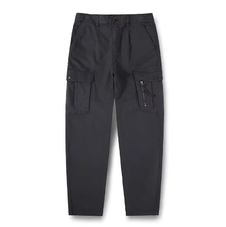 GorgeousBen 2024 Style Button Cargo Packet Stretchable Waist Men's Cargo Pants Outdoor Active Wear-resistant Work Trousers For Men
