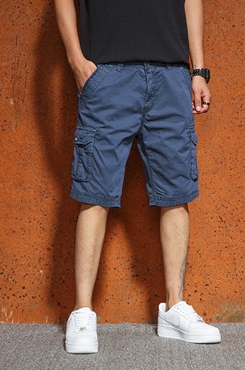 GrogeousBen Men's New Custom Blank Comfortable Casually Adjustable Drawcord Waist Cotton Shorts For Men