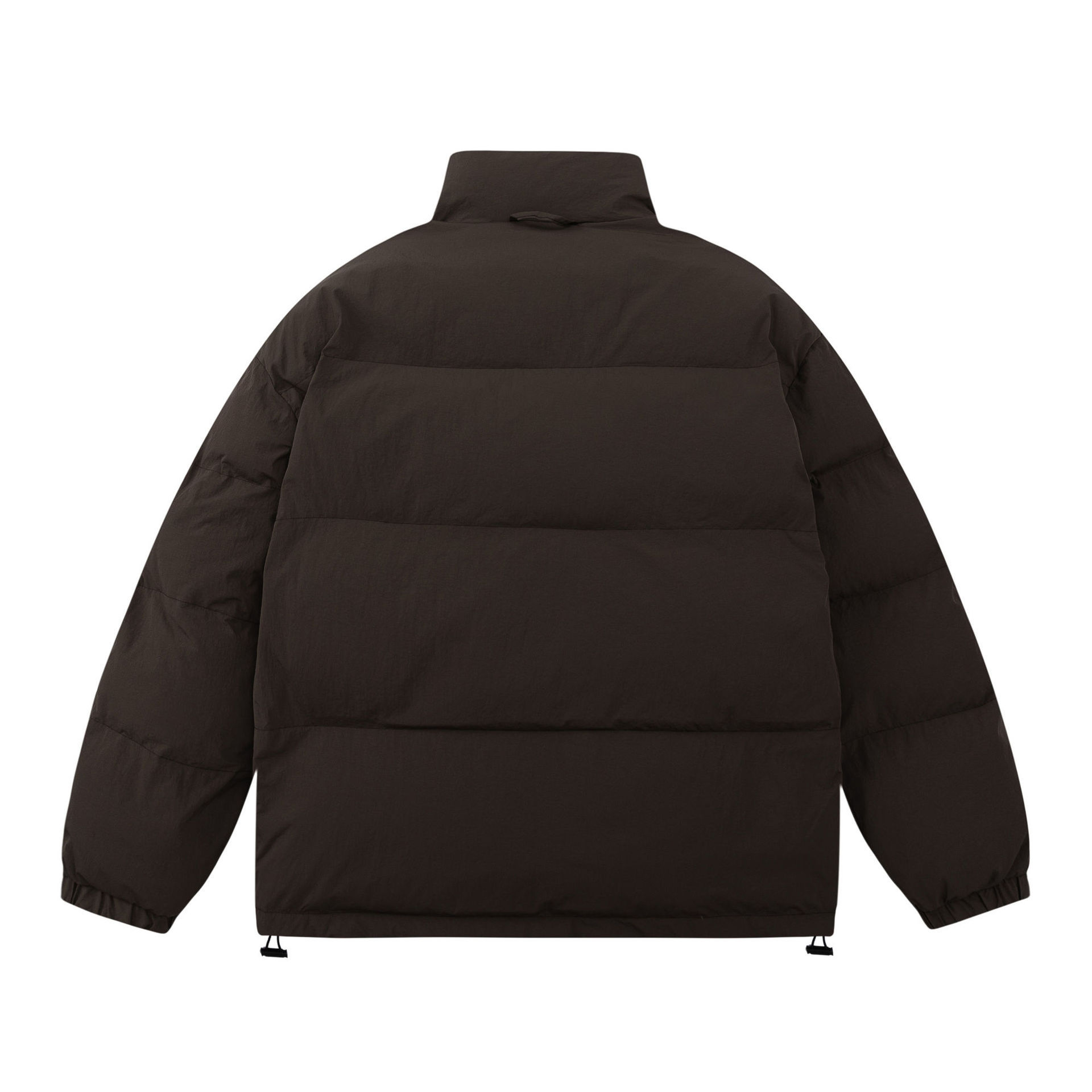 GorgeousBen  Unisex Double-sided wearing retro trendy brand embroidered stand-up collar thickened warm cotton coat