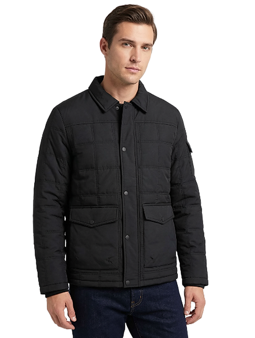 GBJ03 Men's Quilted Cotton Padded Jacket