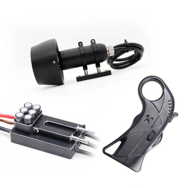 HOBBYSKY Electric Surfboard kits Underwater Thruster Motor TH80 200AESC WH4 Remote Control