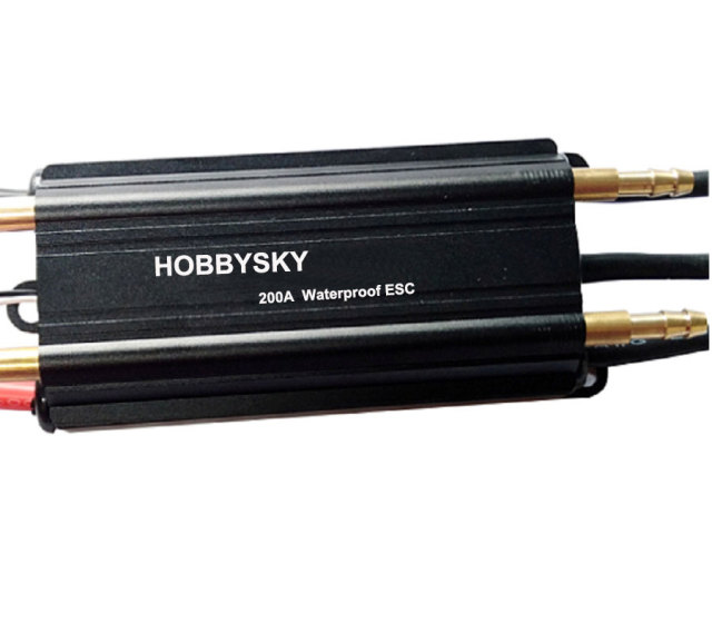 HOBBYSKY Seashark Water-cooled Brushless ESC Waterproof for surfboard Walrus 200A Waterproof ESC for E-foil board