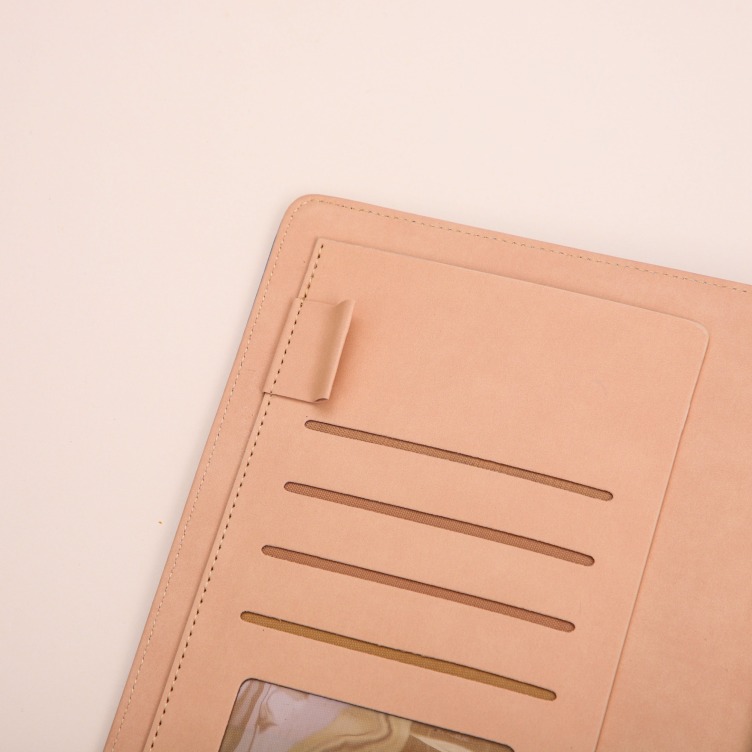 PU Leather Cover With Inside Planner