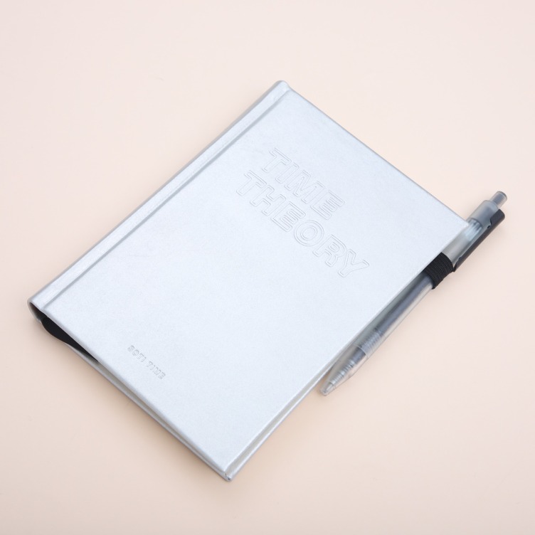 Debossed Logo Printing PU Cover Case bound Notebook Gift Box