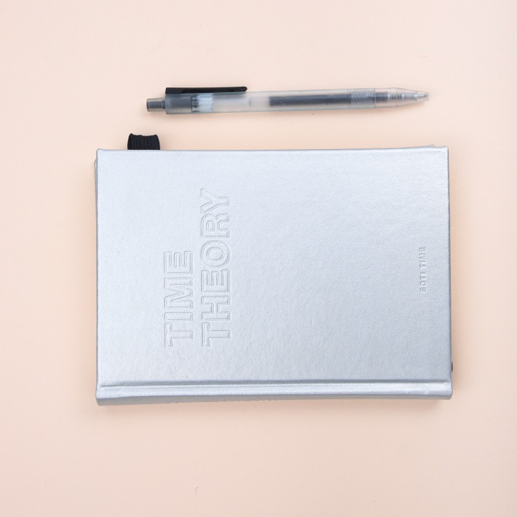 Debossed Logo Printing PU Cover Case bound Notebook Gift Box
