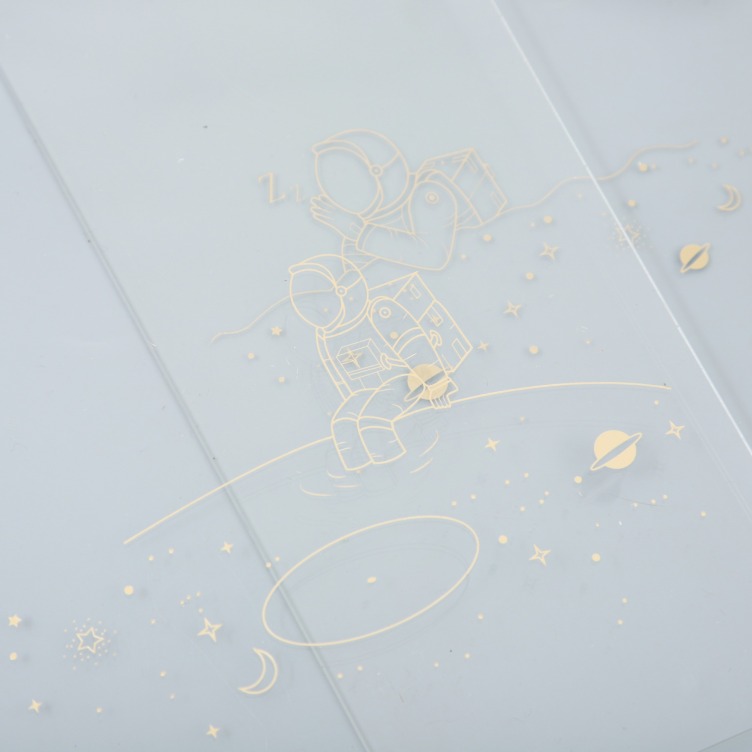 Acrylic Foil Printing Designs Clipboard