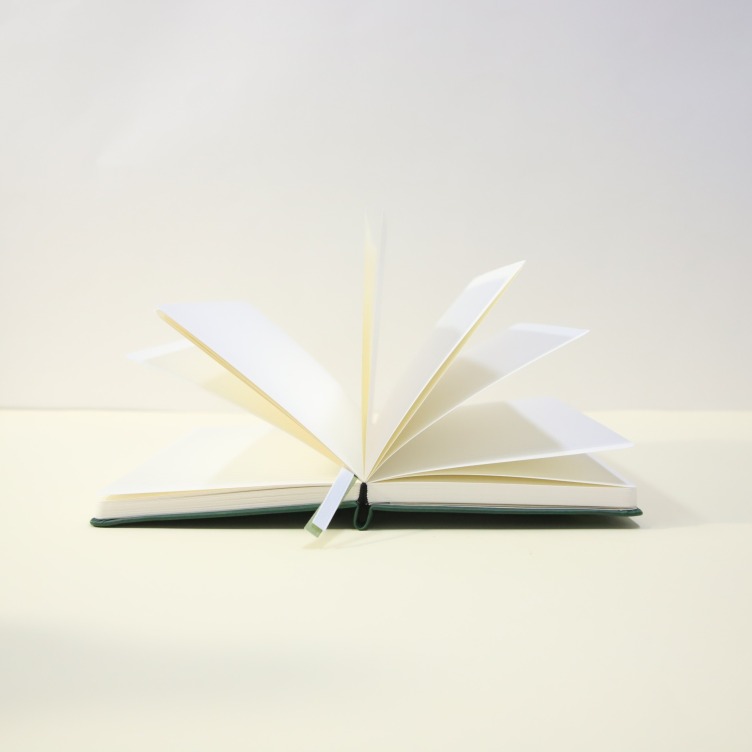PU leather cover notebook with elastic band