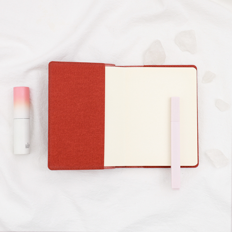 A6 PU Cover Case Bound Notebook