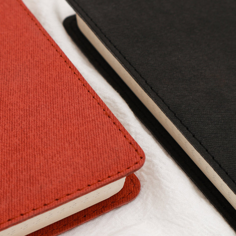 A6 PU Cover Case Bound Notebook